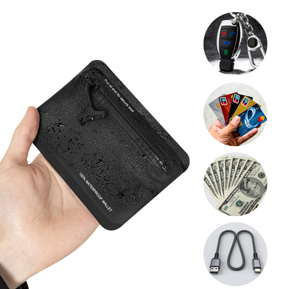 Edc Carry Card - Wodoodporna portmonetka na monety z zamkiem