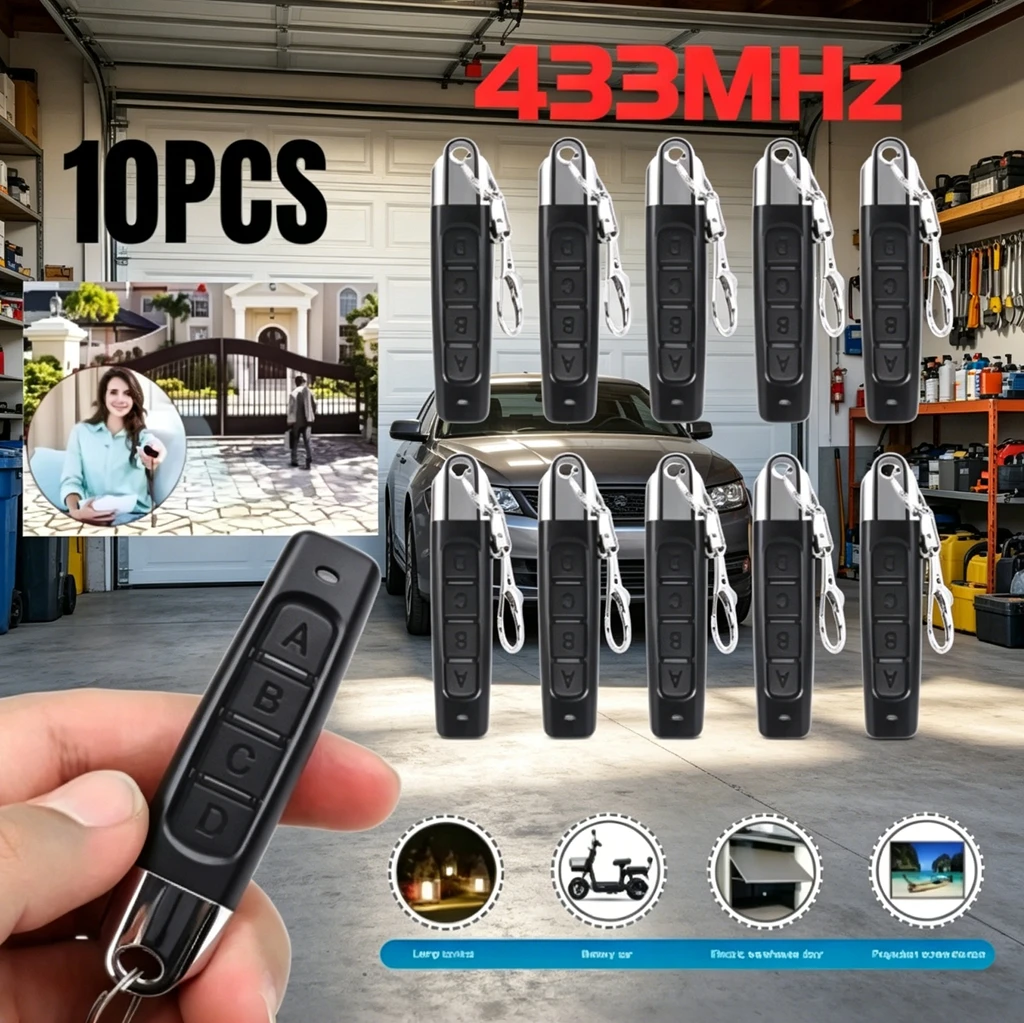 Bottle Opener Keyring - Duplikator pilota 433MHz z 4 przyciskami