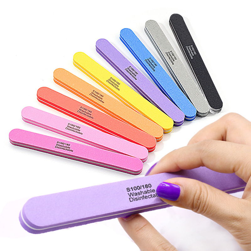 Nail File Titanium - 10 sztuk/partia profesjonalne pilniki do paznokci