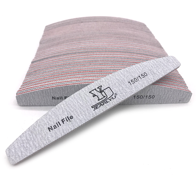 Nail File Titanium - 50 sztuk/partia profesjonalny pilnik do paznokci