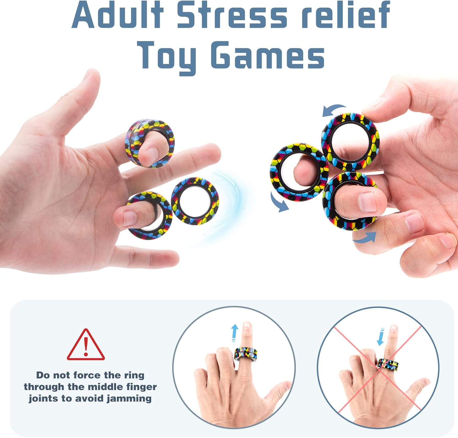 Zestaw Magnetycznych Pierścien – Fidget Spinner Bearing recenzja i cena