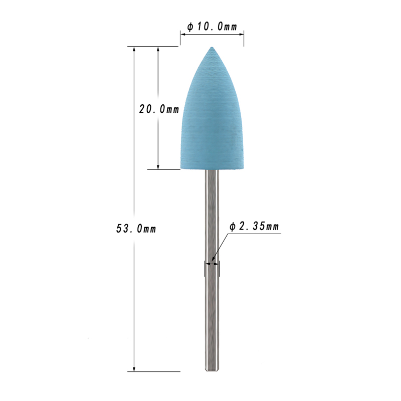 5 sztuk/zestaw Silikonowe Frez – Nail File Titanium recenzja i cena