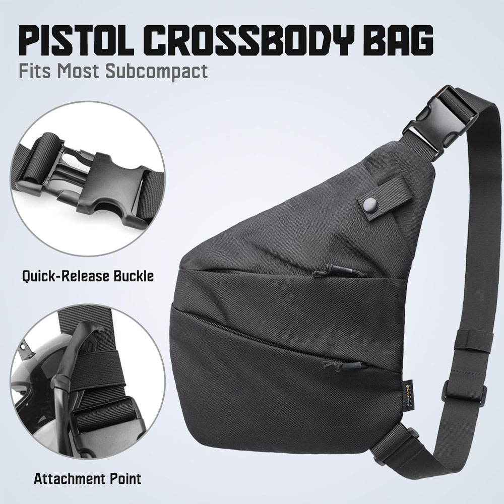 Taktyczna ukryta torba do nosz – Edc Carry Bag For Pistol recenzja i cena