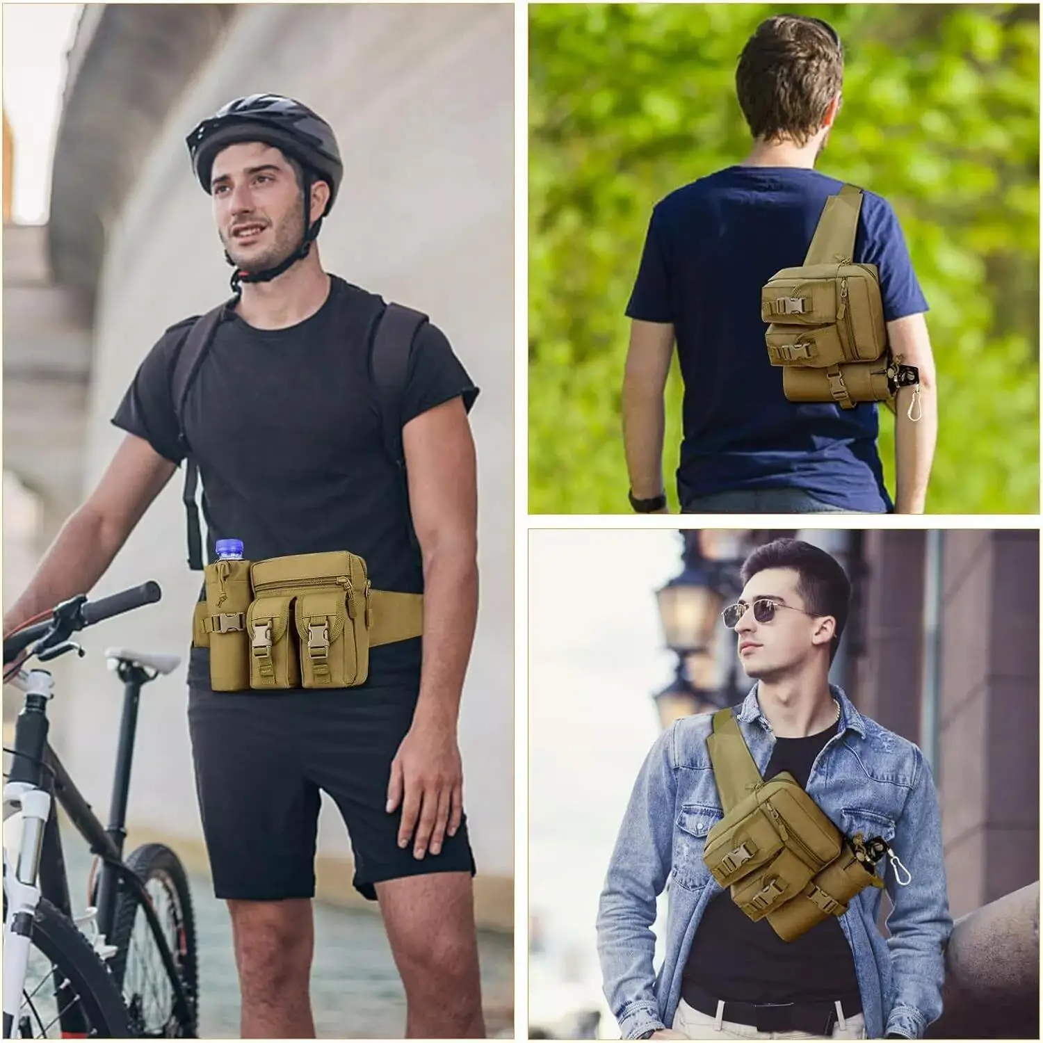Taktyczna nerka męska do ukryt – Edc Carry Bag For Pistol recenzja i cena