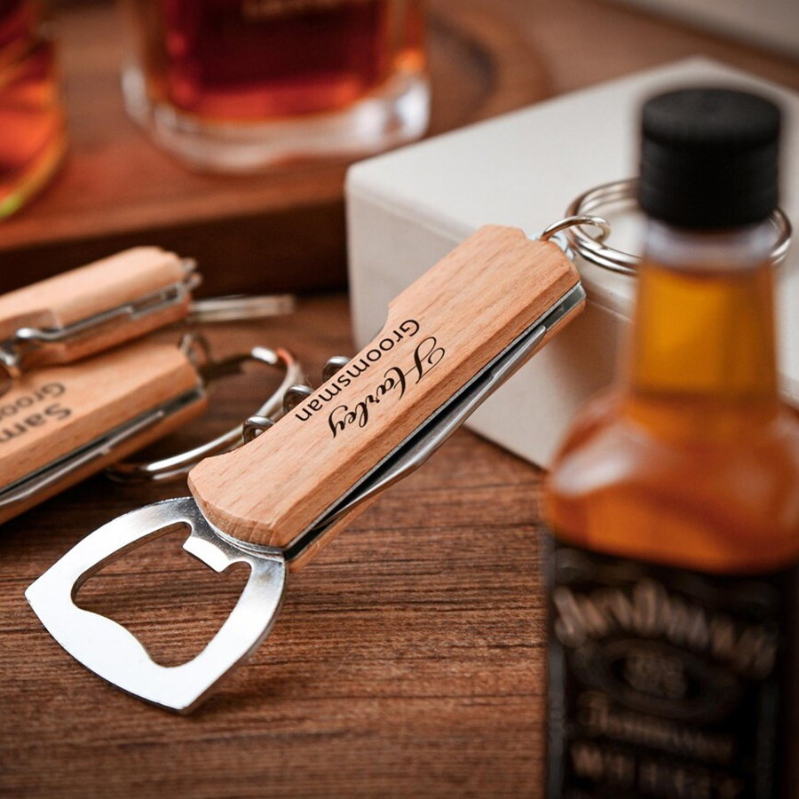 Otwieracz do butelek piwa/wina – Bottle Opener Keyring recenzja i cena