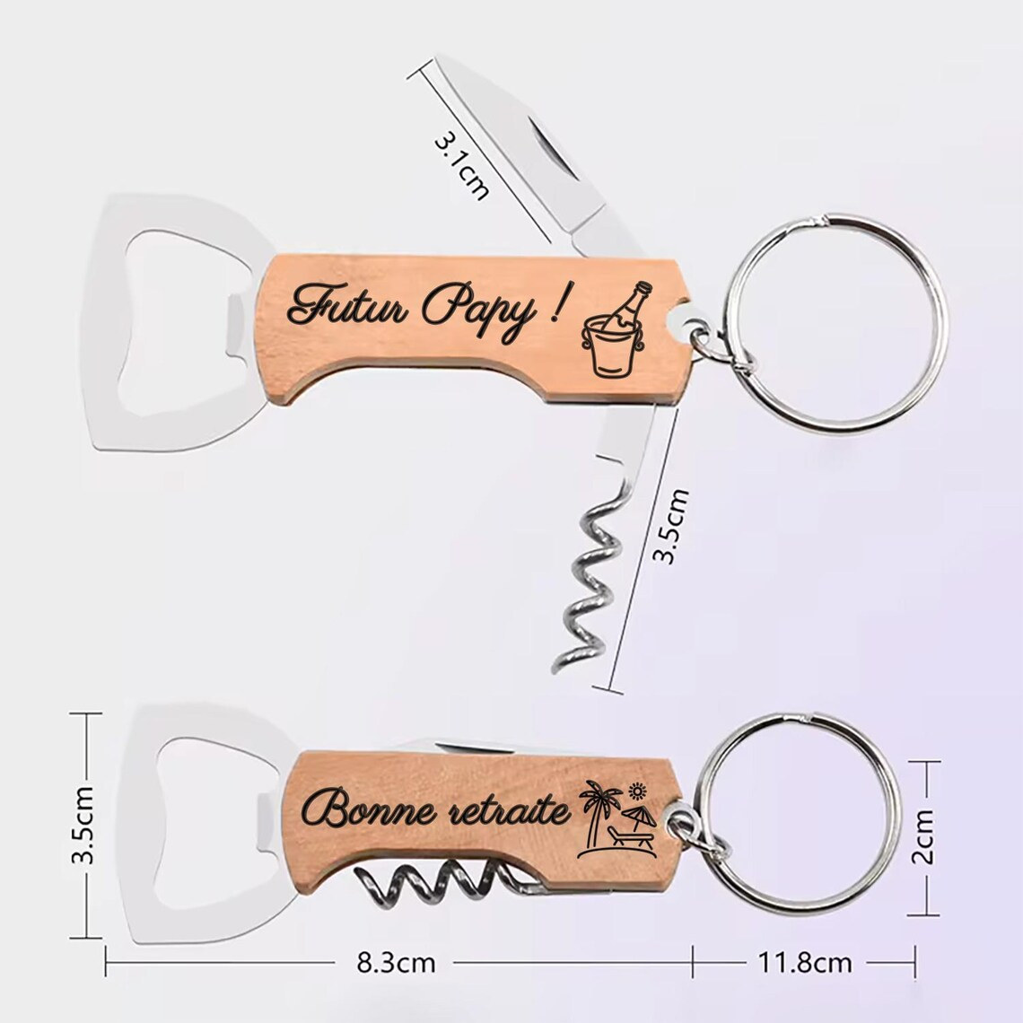 Otwieracz do butelek piwa/wina – Bottle Opener Keyring recenzja i cena