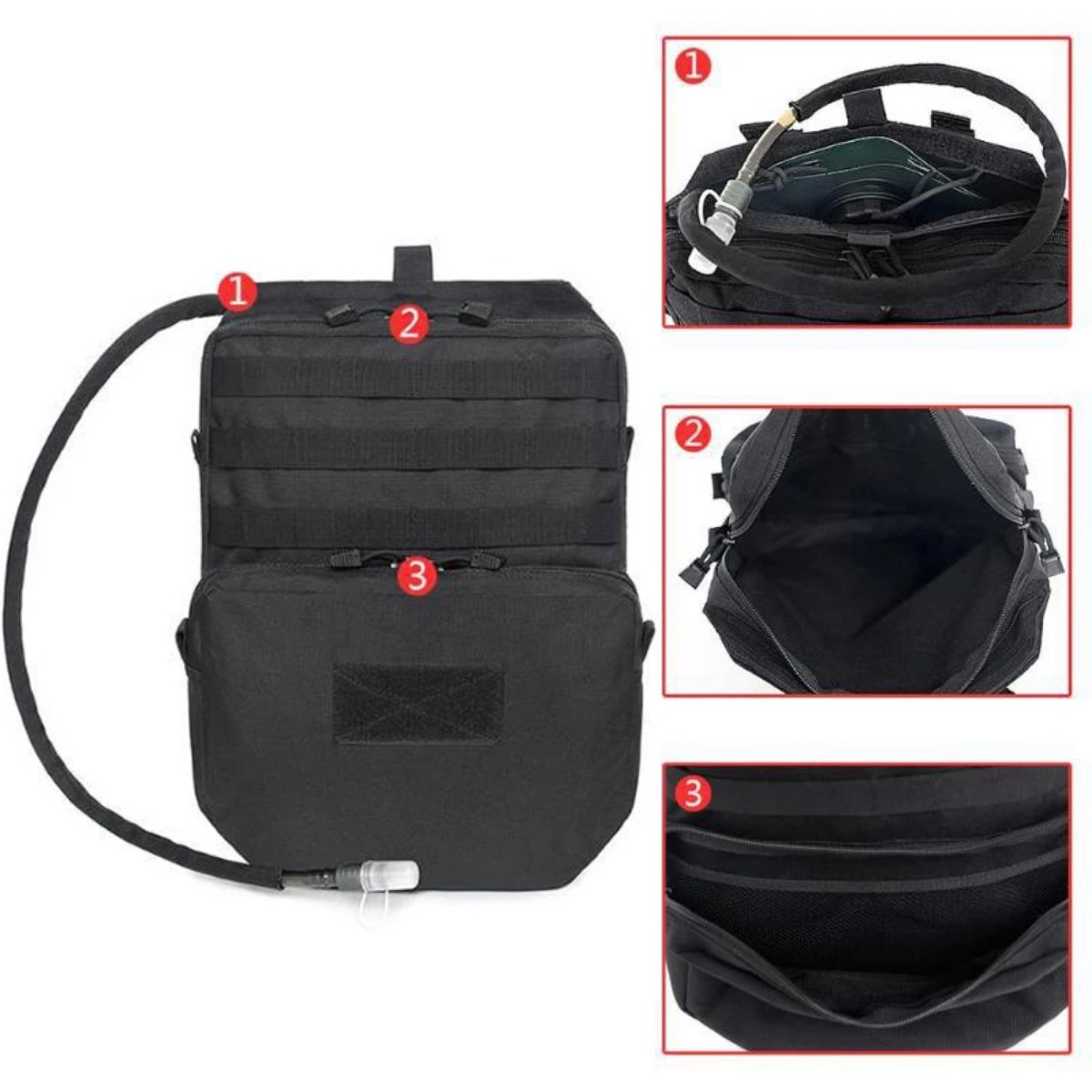 Outdoor Molle Bag Camping Hydr – Edc Everyday Carry recenzja i cena