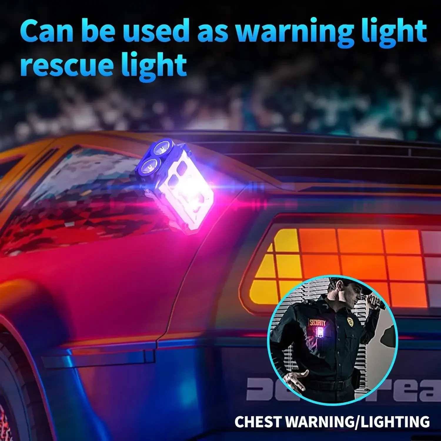 Mini Latarka COB na Brelok, Ła – Keychain Flashlight recenzja i cena