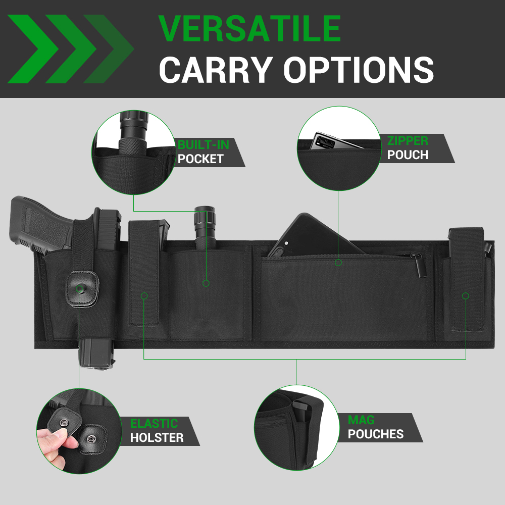 Kabura na brzuch, kabura do uk – Edc Carry Gun recenzja i cena