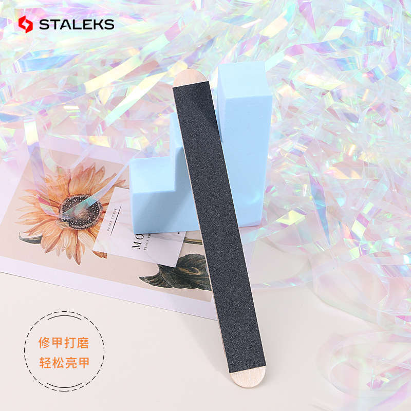 Staleks drewniana deska w szty – Nail File Titanium recenzja i cena